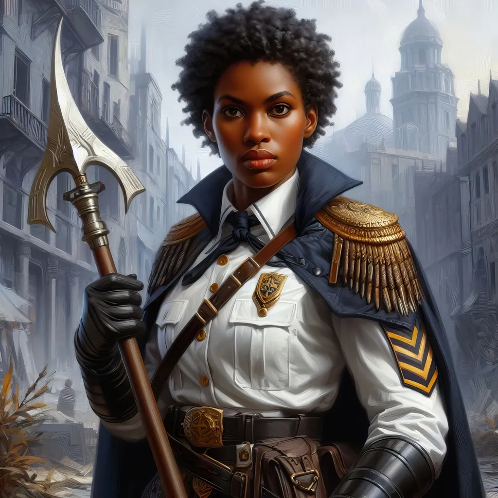 A Human adventurer from Lathmar