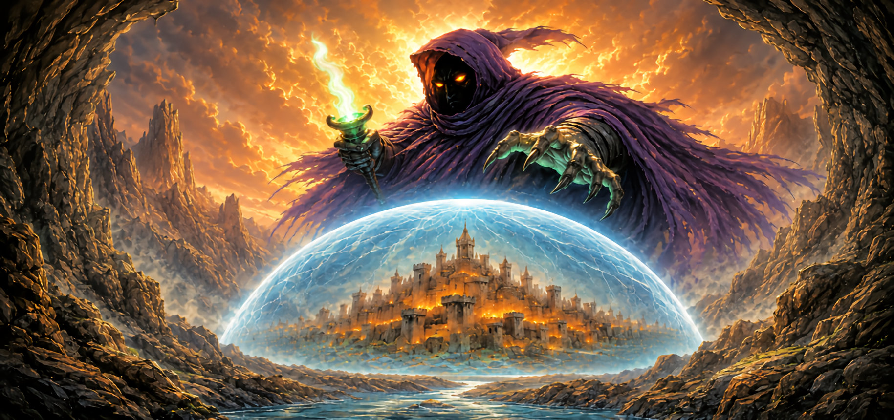 Lathmar: The Fallen Depths main screen